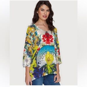 ⭐️NWOT Johnny Was Lotus Tunic⭐️